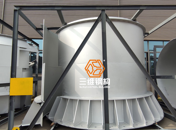 非標(biāo)鋼構(gòu)設(shè)備定制水泥廠預(yù)熱器