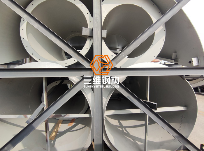 非標(biāo)鋼構(gòu)設(shè)備定制水泥廠預(yù)熱器