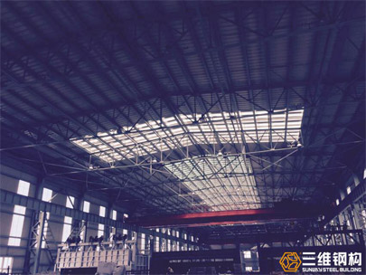 輕型鋼結(jié)構(gòu)工程--濱州市魏橋電解鋁廠
